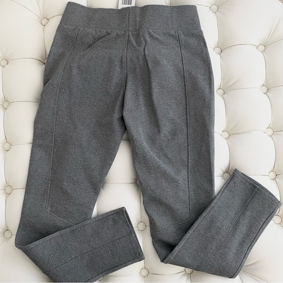Guess | Women’s Gray Anja Double Zip Ponte Leggings - Picture 3 of 5
